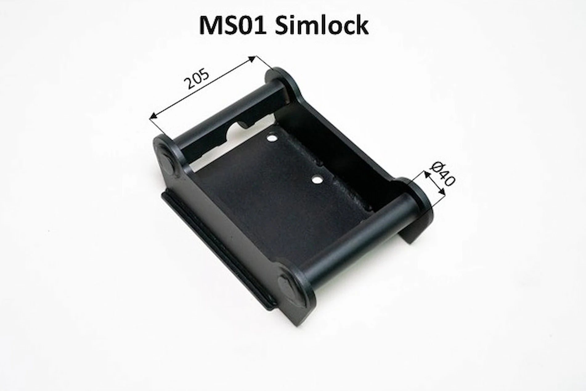 Baggeraufnahme MS01 Simlock