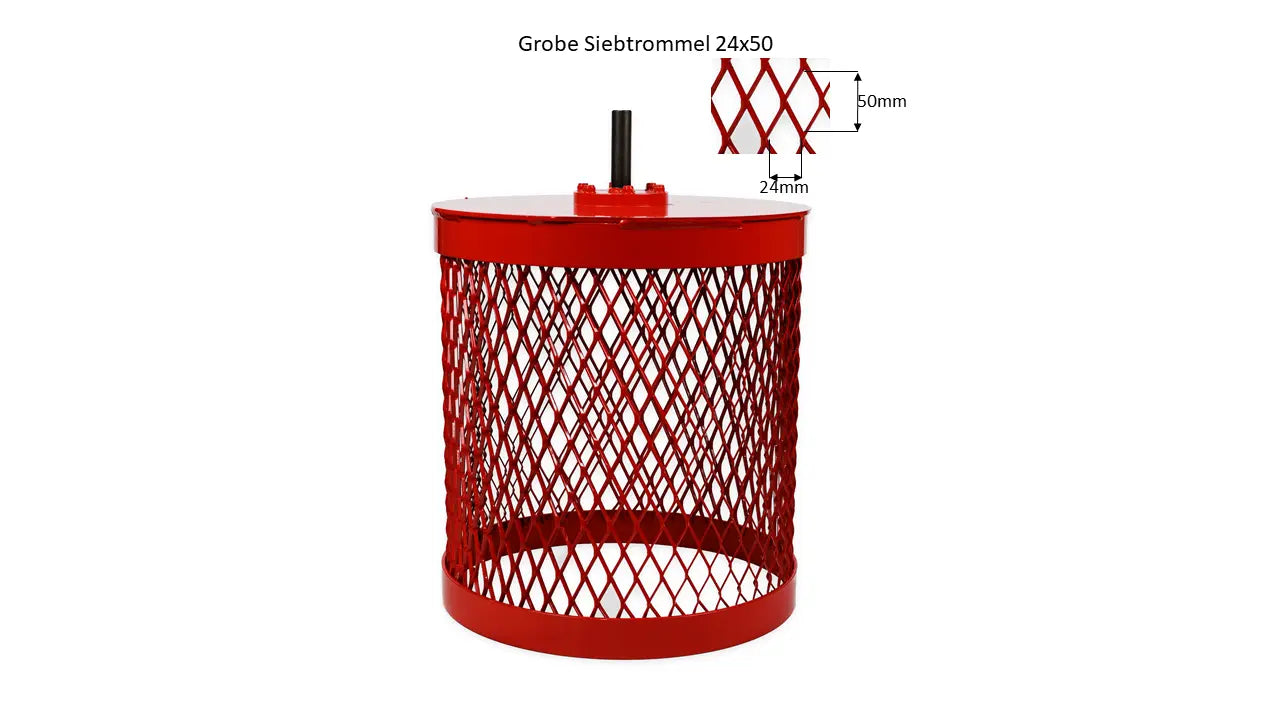 Grobe Siebtrommel Siebmaster